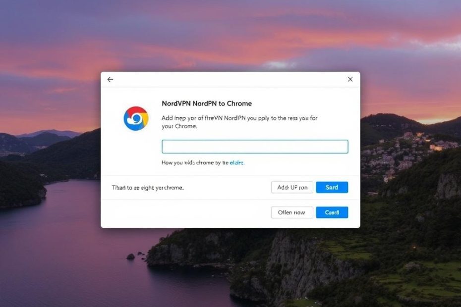 Unlock a Private, Fast Web: A Friendly Guide to Add Nord VPN to Chrome