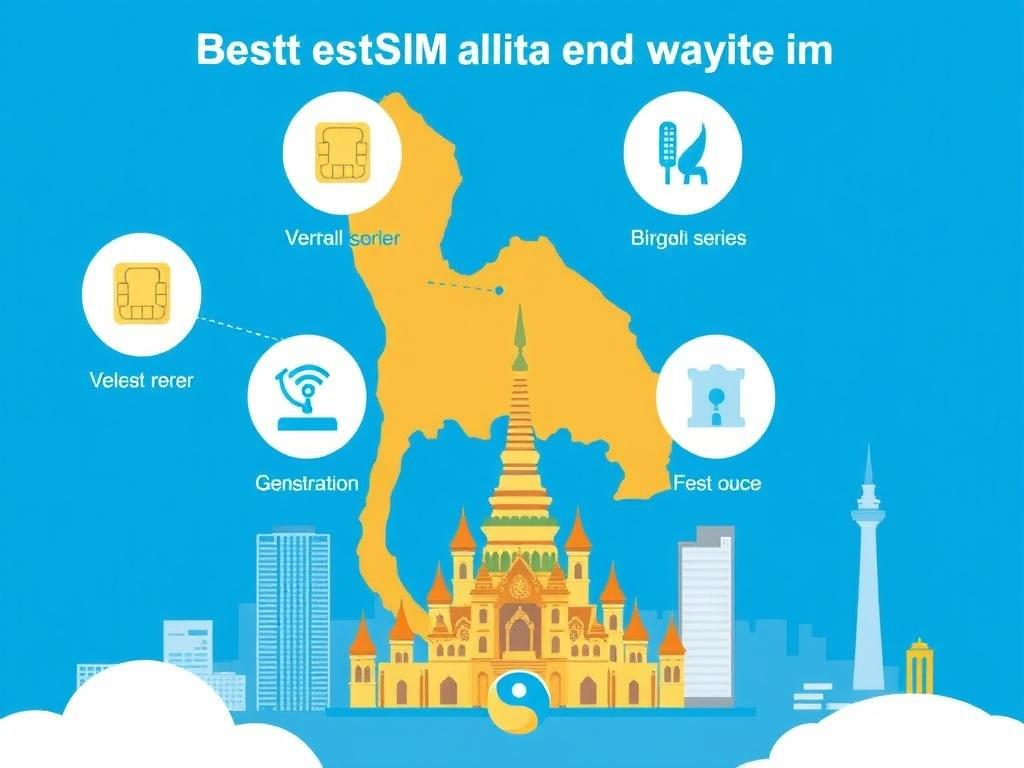 best esim network in thailand. Checklist: Choosing the Best eSIM Network in Thailand