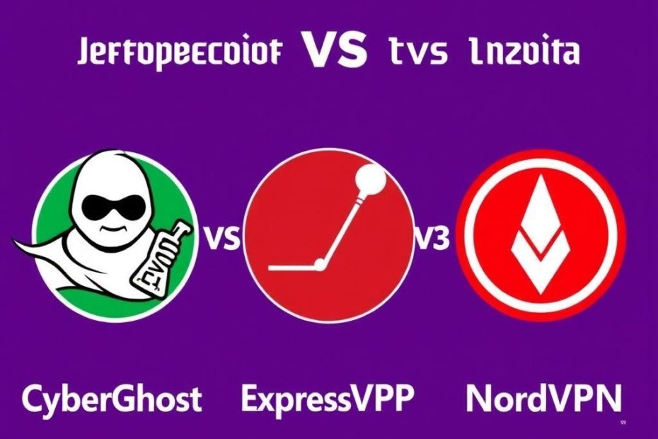 The Great VPN Face-Off: CyberGhost vs ExpressVPN vs NordVPN in 2024 and Beyond